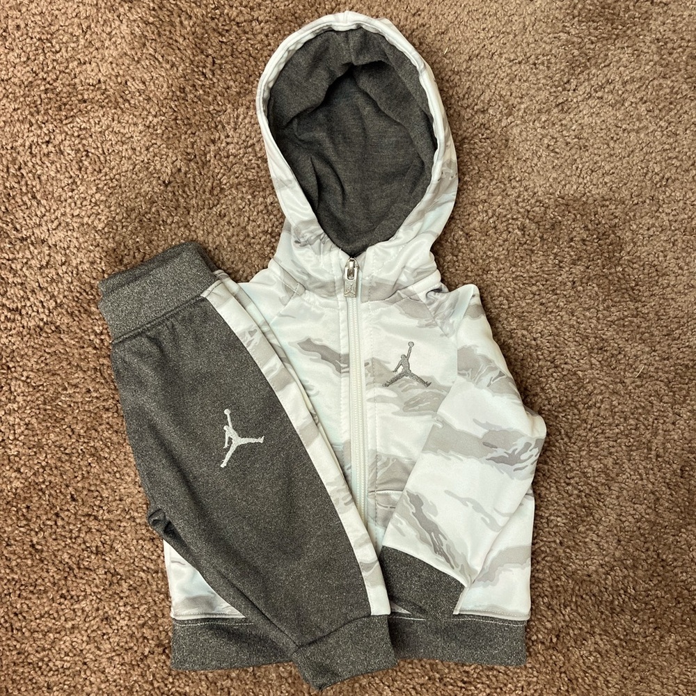 Air Jordan Infant Tracksuit with Hoodie